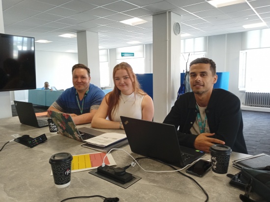 First Day as Full Team